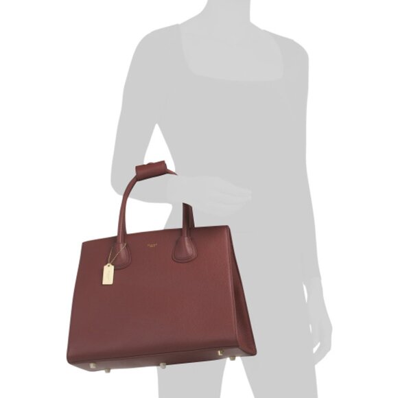 MONCRIEF LONDON Leather Classic Handbag - Picture 2 of 4